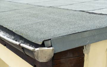 repair or replace Dinmael flat roofing?